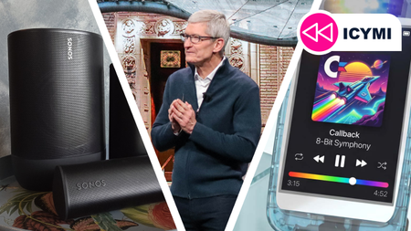 Sonos speakers, Tim Cook, and the new Commodore flip phone
