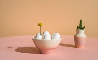 Egg in bowl