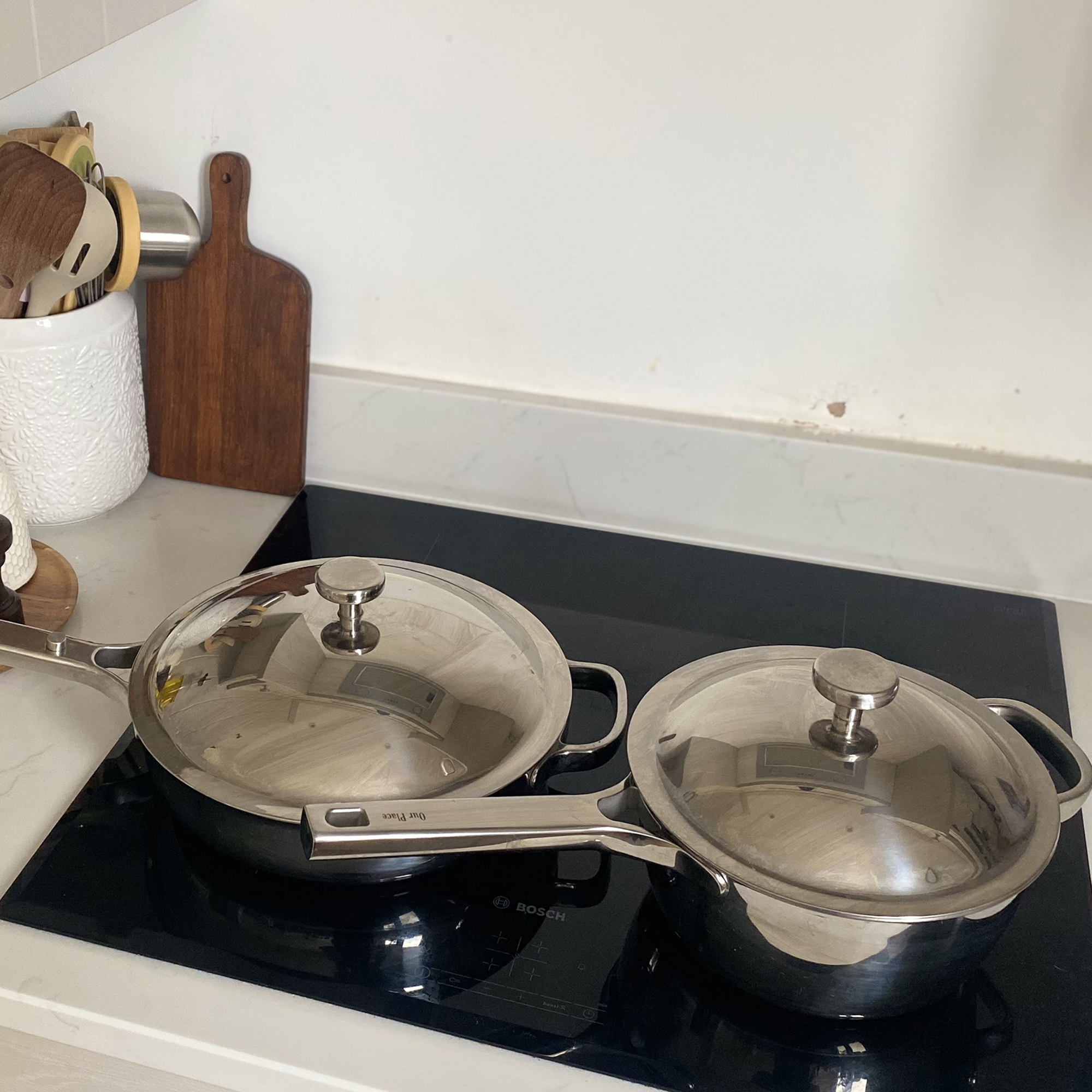 Testing the Our Place titanium pans