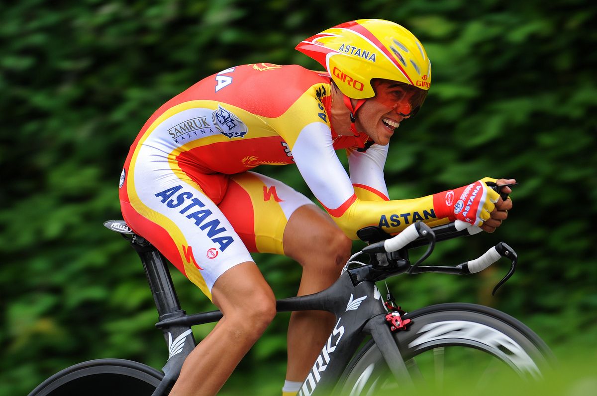 Alberto Contador was also a national time trial champion