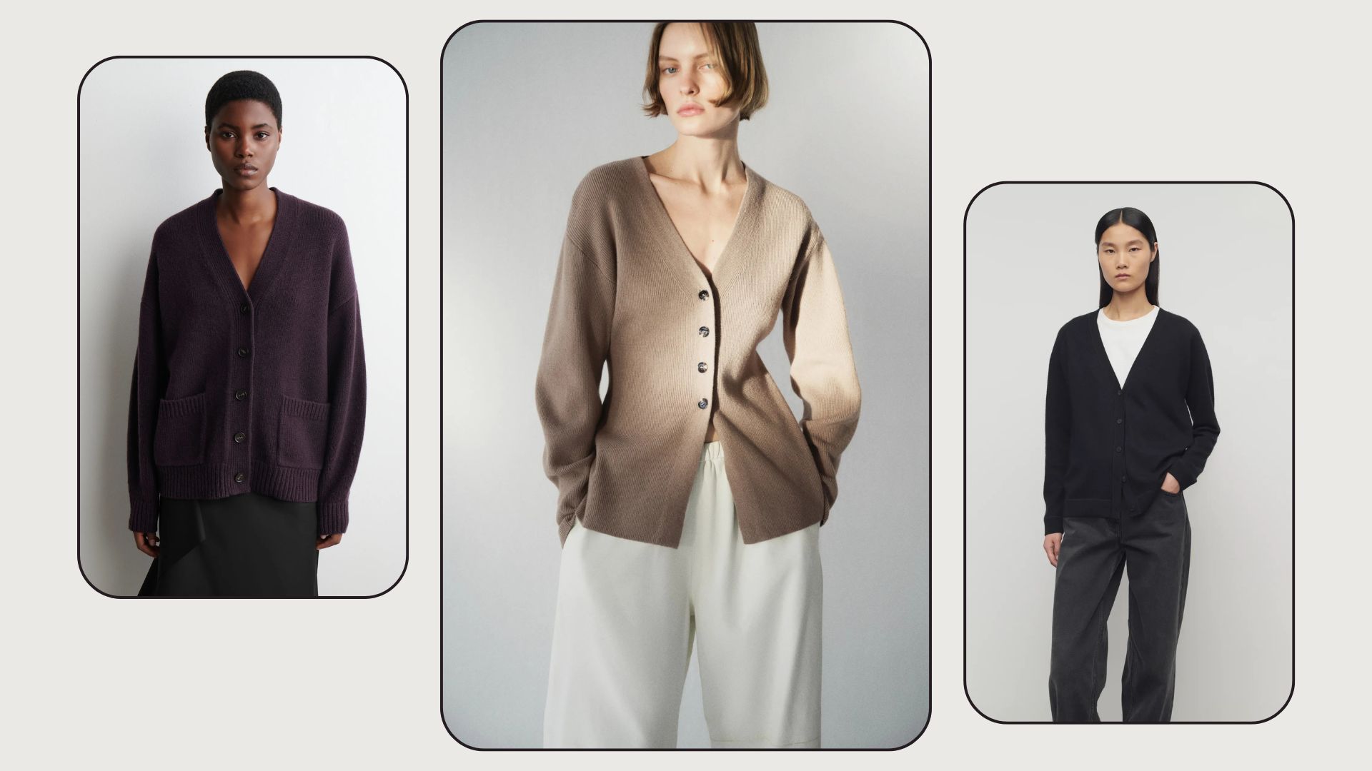 COS, H&amp;M, The Row