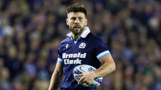 Scotland's Ali Price in action prior to the Scotland vs South Africa live stream: how to watch 2024 rugby union Autumn International 