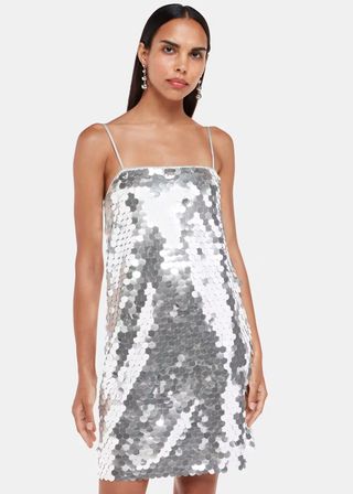 Whistles, Sequin Disc Mini Dress