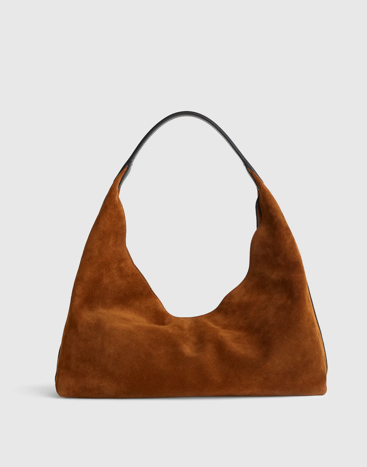 The Mylie Shoulder Bag in Italian Suede