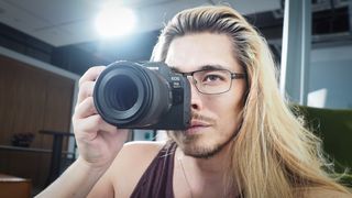 Canon EOS R6 Mark II in use by DCW Editor James Artaius