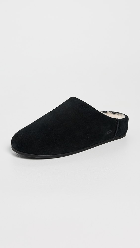 Elea Slip-On Slippers - Black