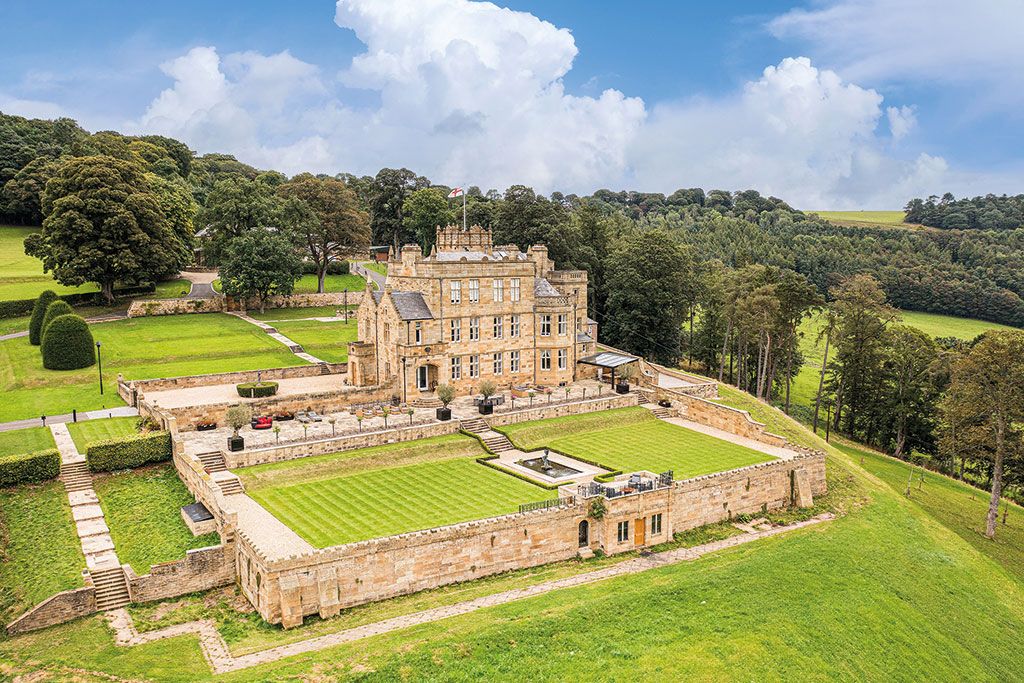 Houses for sale in elevated locations: Kirby Knowle Castle, Kirby Knowle, Thirsk