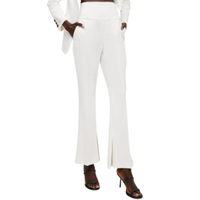 Compact Stretch Wide Leg Trouser, was £129 now £65 | Karen Millen