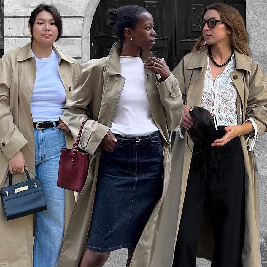 7 Incredibly Chic Trench-Coat Outfit Ideas That Look Expensive | Who ...