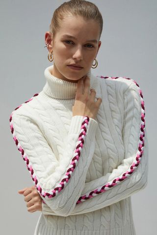 Derek Lam 10 Crosby cable knit sweater