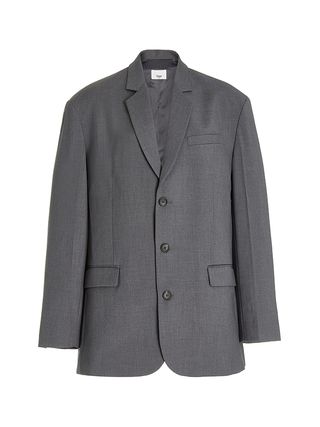 The Frankie Shop, Gelso Oversized Woven Blazer