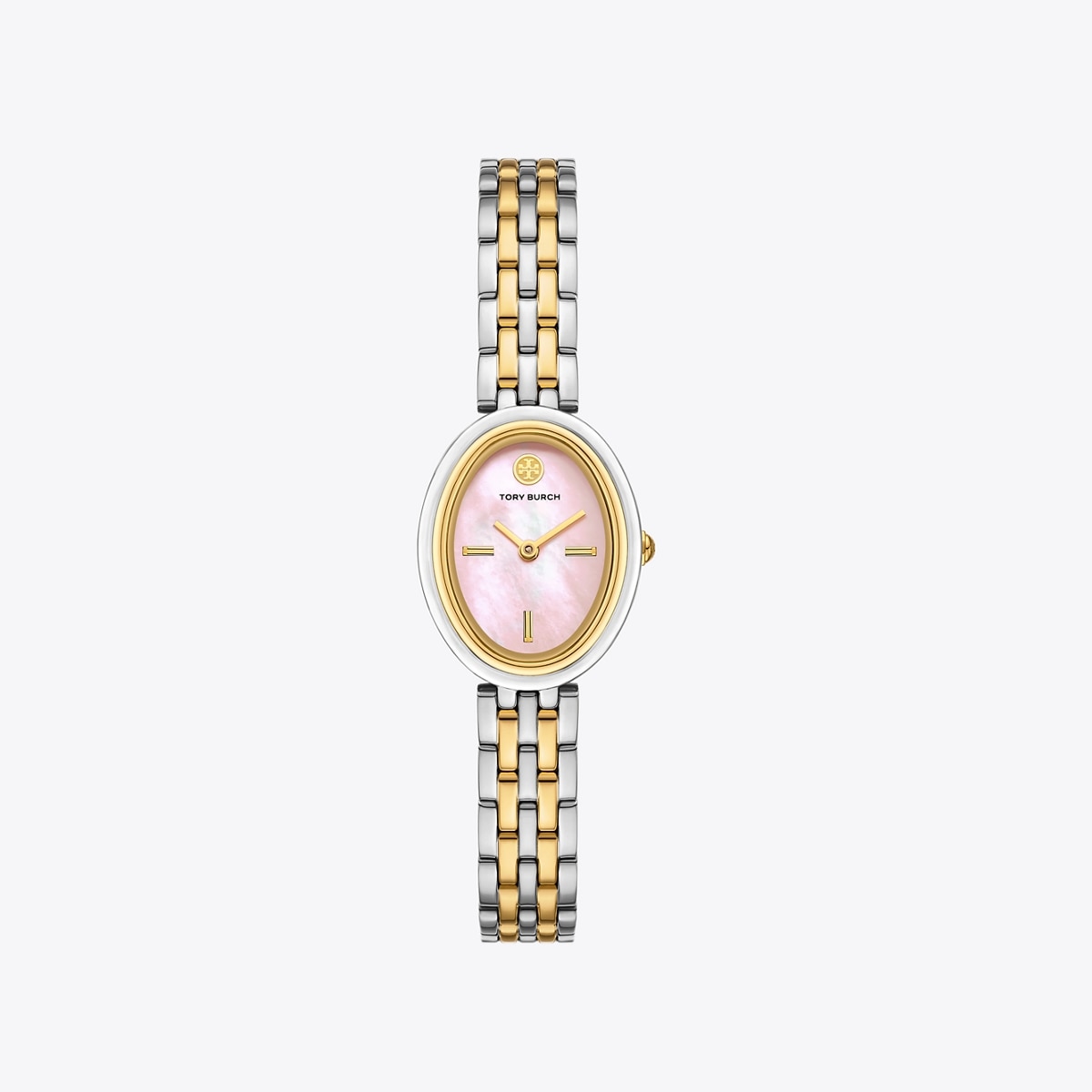 Oval Watch in Pink, Size Os