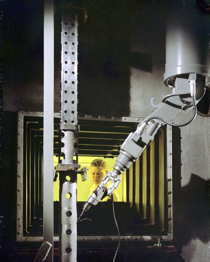 Space History Photo: View From Inside the Hot Laboratory | Space