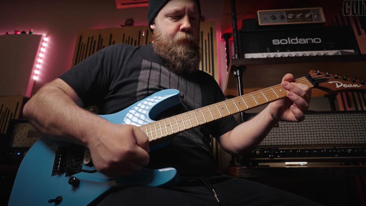 Watch Ryan “Fluff” Bruce dive (bomb) into the new Dean MD24 F electric