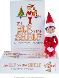 Elf on the Shelf Christmas Tradition Set with Elf Book, £22.95 | Amazon