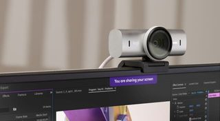 The Logitech MX Brio 705 webcam.