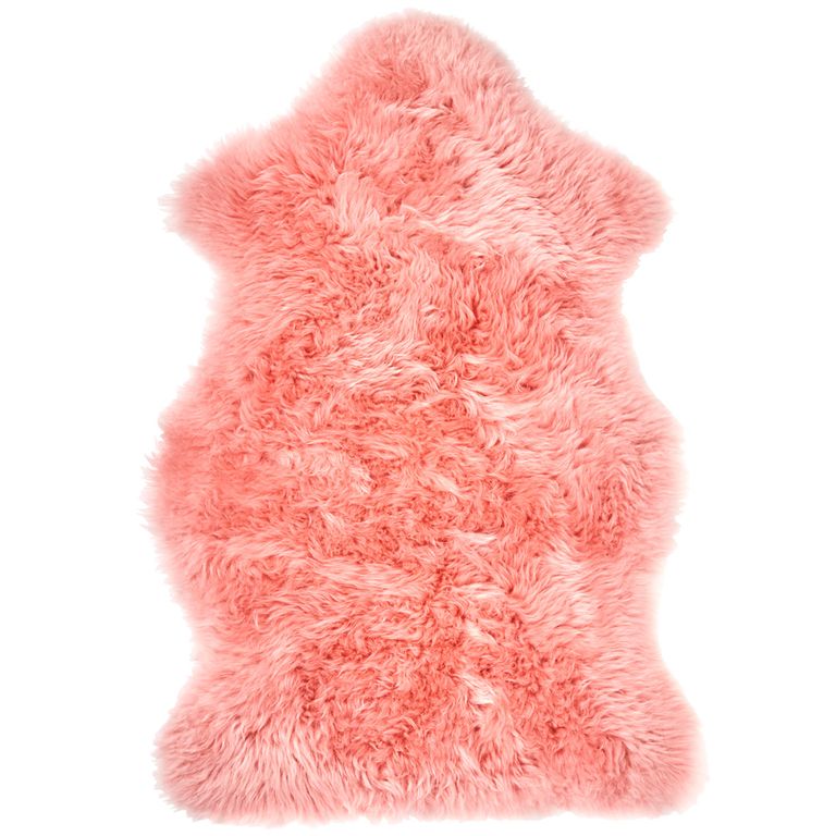 Bestselling IKEA sheepskin rugs are now available in pink & navy