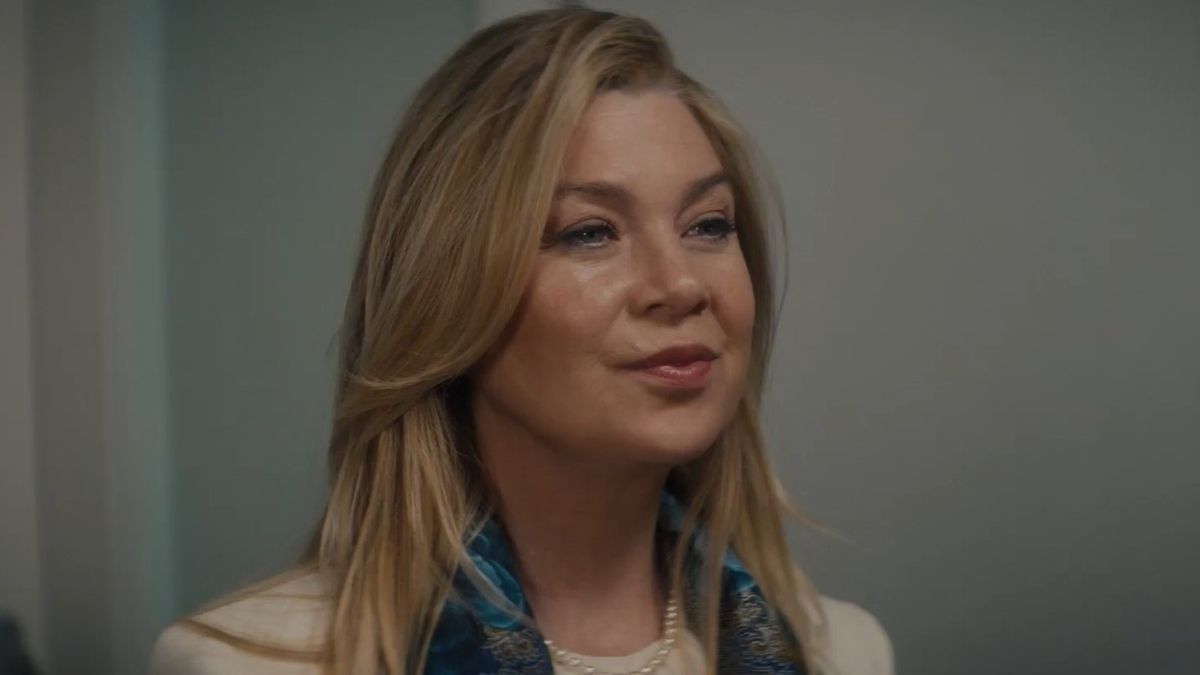 Ellen Pompeo as Kristine Barnett smiling in Good American Family