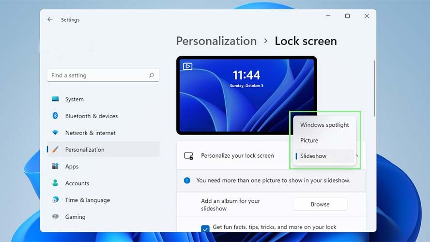 How to Change the Lock Screen Wallpaper on Windows 11 | Laptop Mag