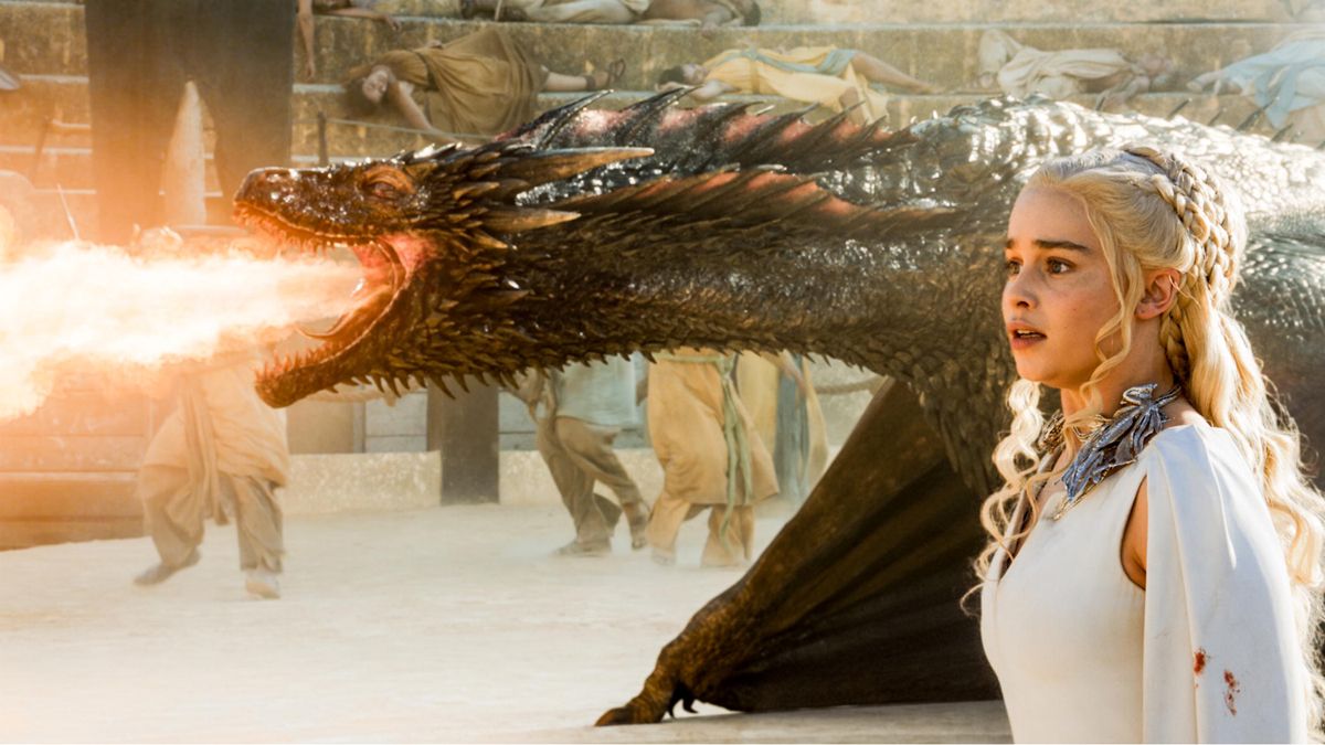 Daenerys and Drogon