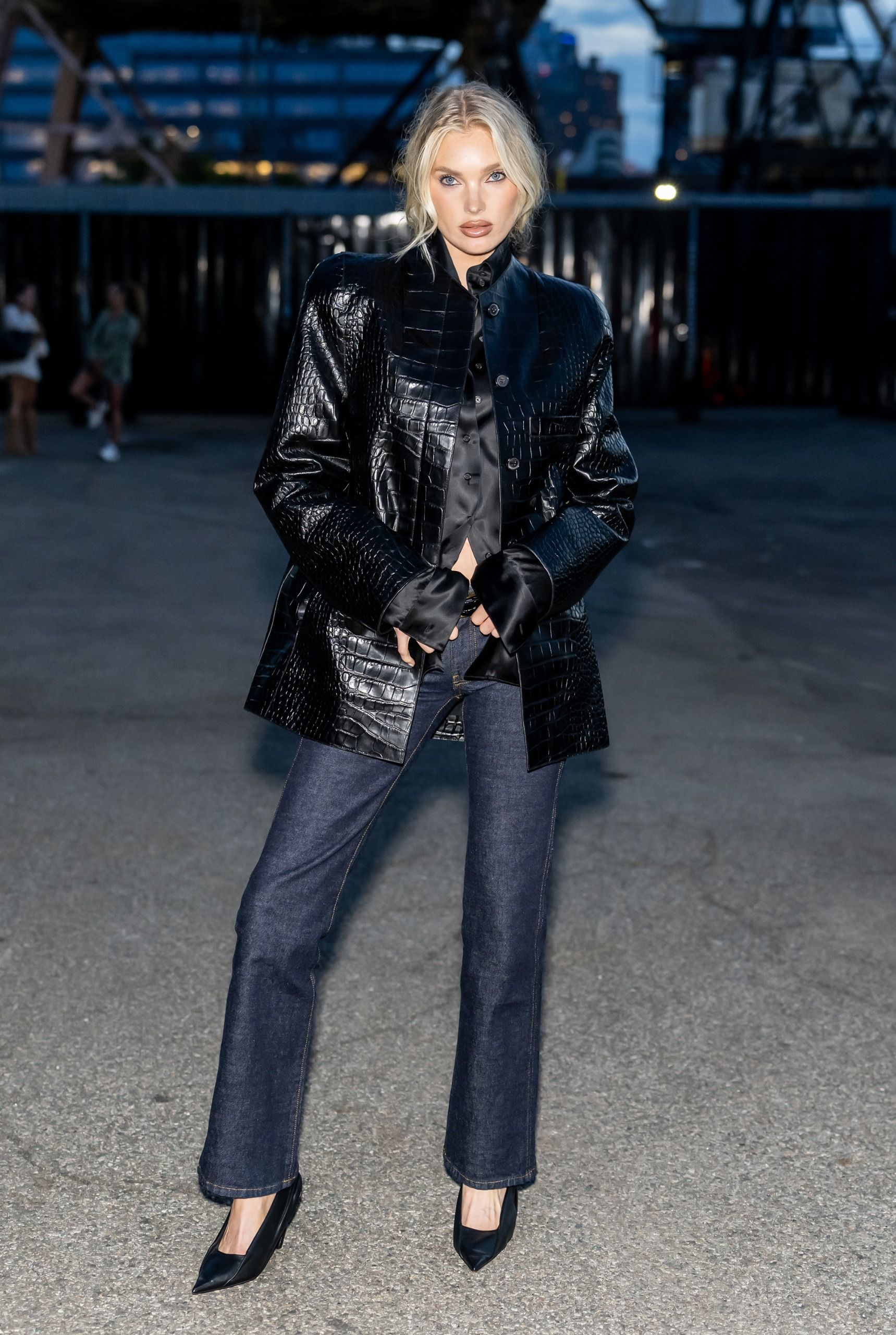 Elsa Hosk at the Khaite S/S 27 NYFW show