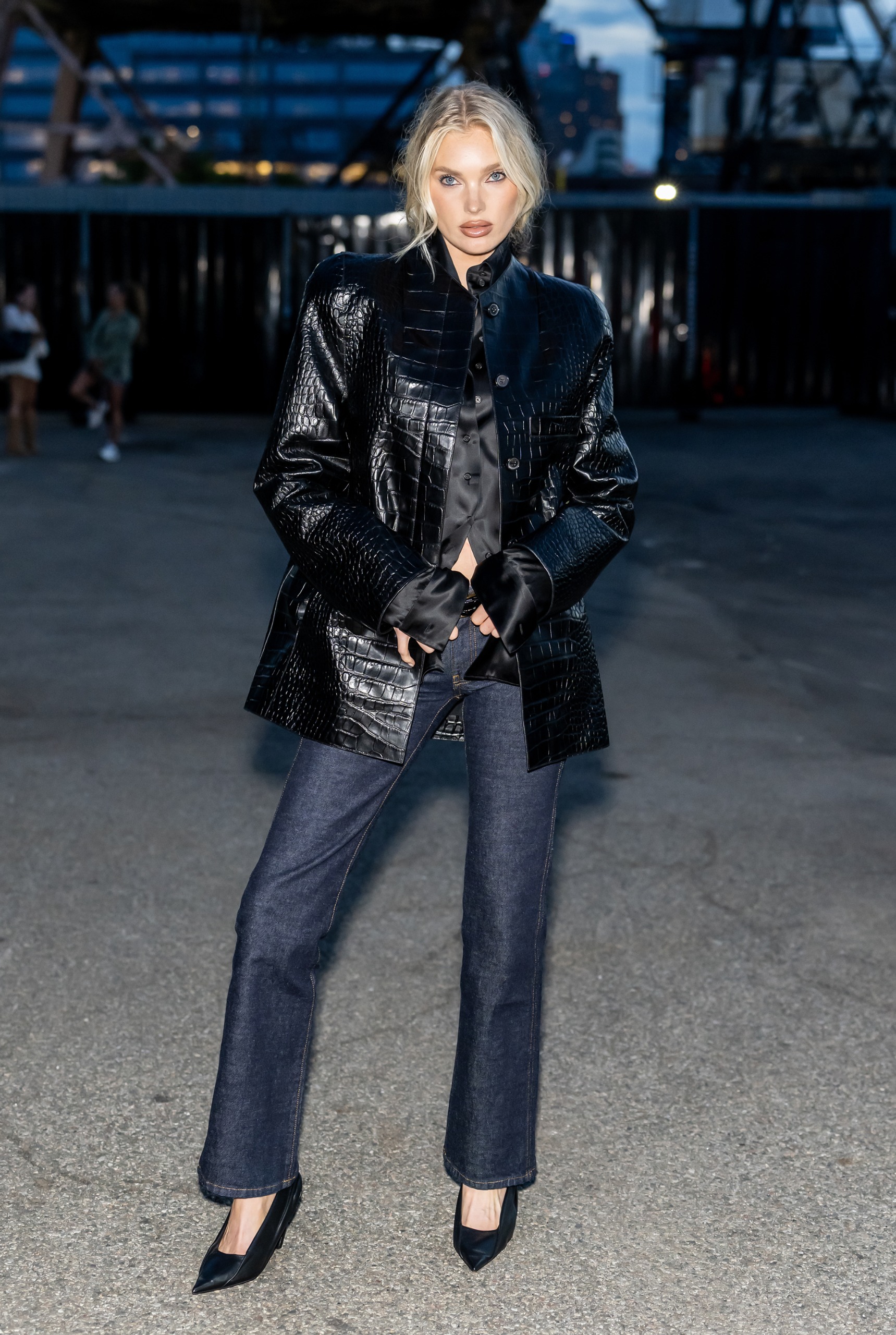 Elsa Hosk at the Khaite S/S 27 NYFW show