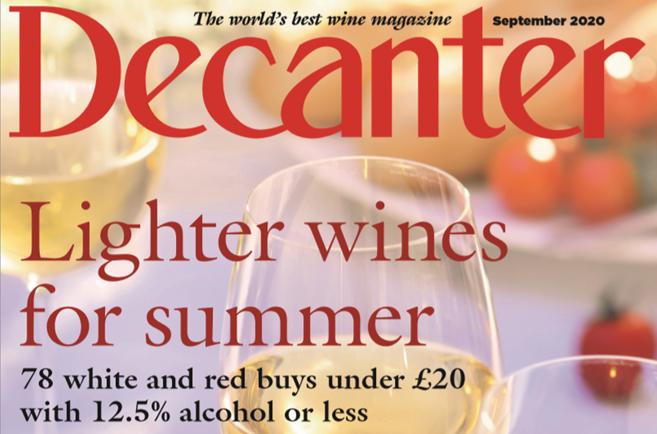Decanter September 2020 issue