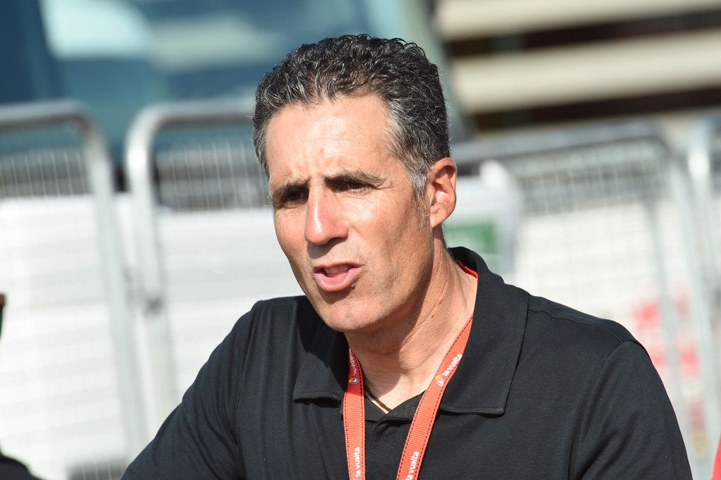 Miguel Indurain was at the race today