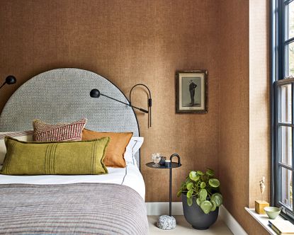 Bedroom color ideas with muted color palette