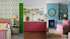 Colorful house tour