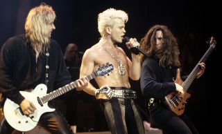 Phil Soussan in Billy Idol's band