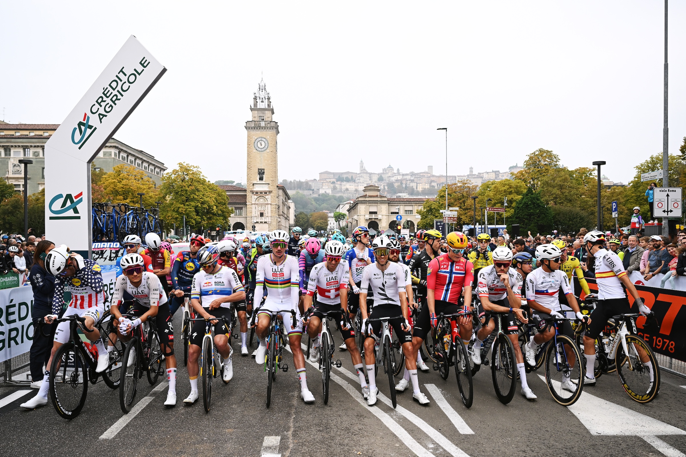 Rider safety issues came to a boil in the start line of the Italian WorldTour race