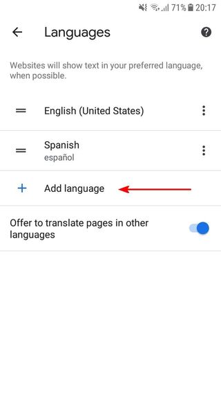 Translate Websites In Google Chrome Step 9