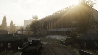 The Palace of Culture Energetik as it appears in Chernobylite