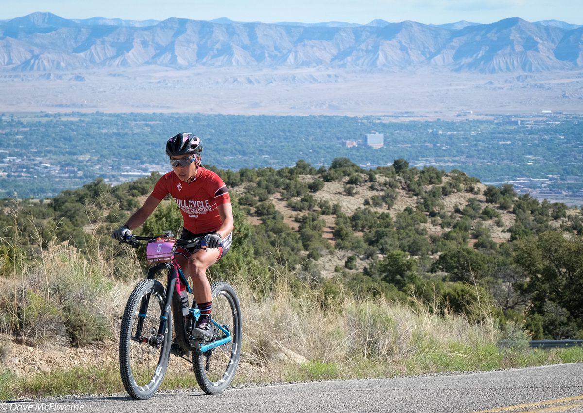 Evelyn Dong (Full Cycle) pretty much owned fourth place the entire race