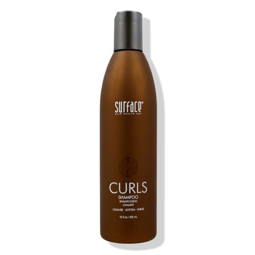 Surface Hair - Curls Moisturizing Shampoo &amp;ndash; Defines, Adds Shine, and Provides Frizz Free Style Longevity
