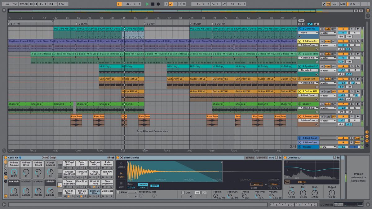 The ultimate beginner's guide to Ableton Live 11 Lite mixing two sends and automation MusicRadar