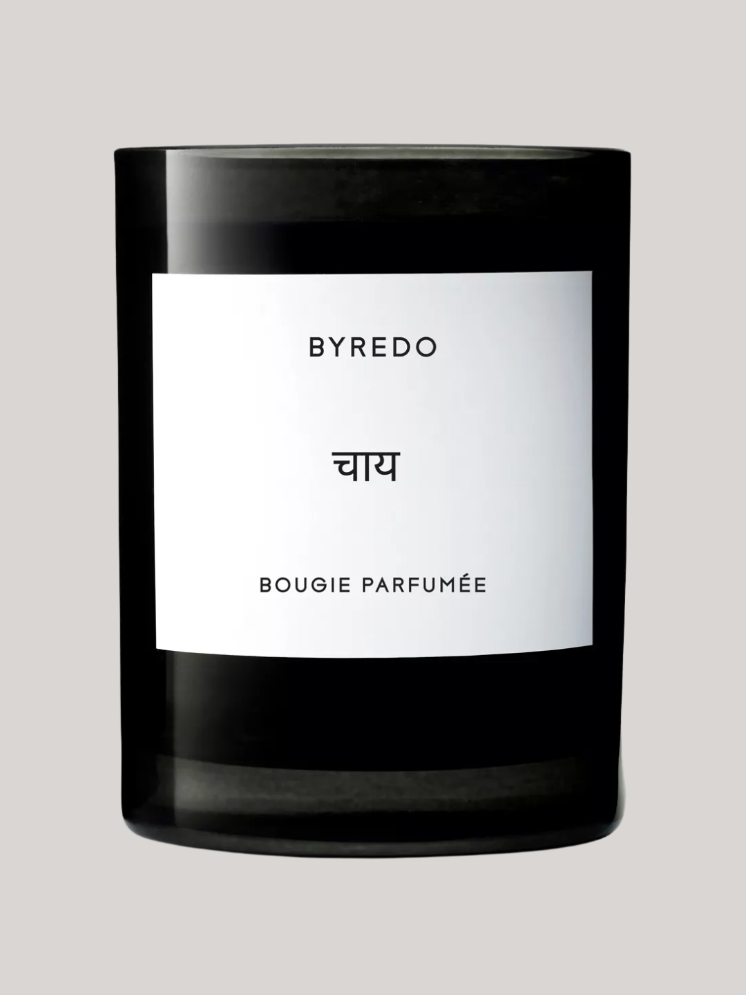 A chai-scented candle from Byredo