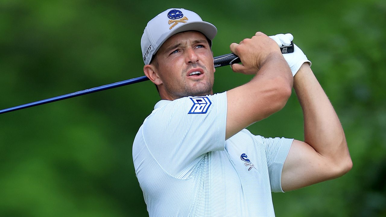 Bryson DeChambeau takes a shot at the PGA Championship