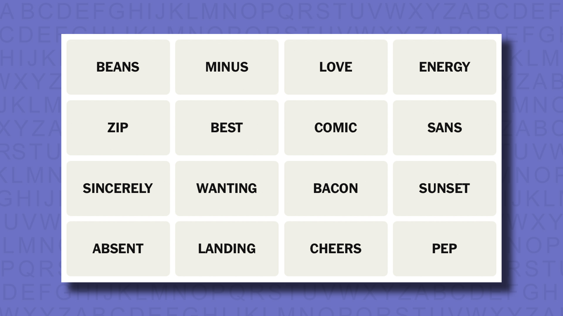 NYT Connections hints for game 699 on a purple background