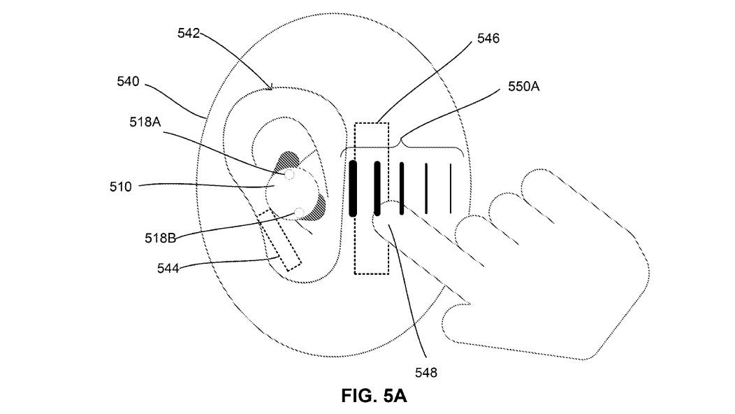 Google "skin interface" patent