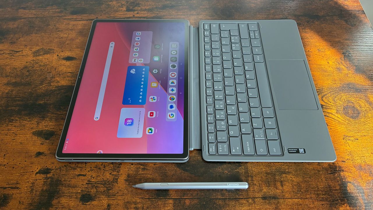 The Lenovo Idea tab Pro Gen 2 on a desk