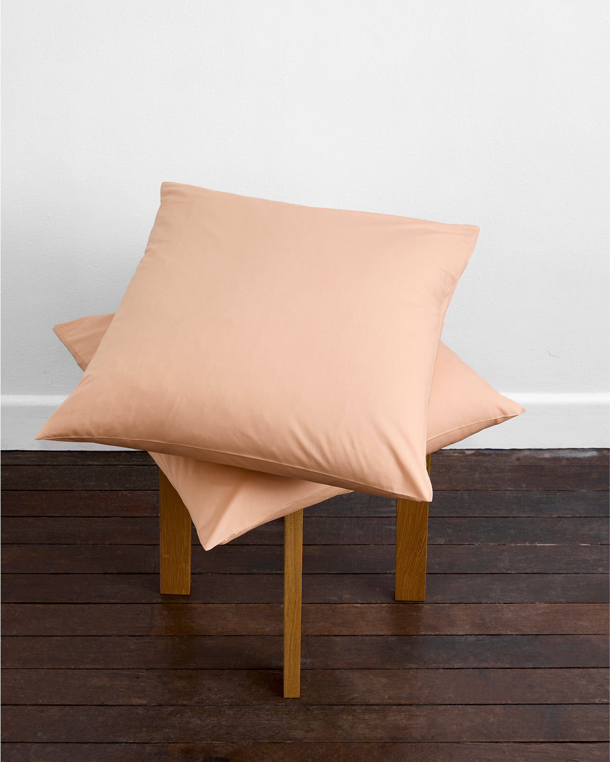 Butterscotch Organic Cotton European Pillowcases (set of Two)