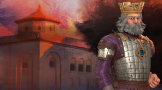 Basil II looking stern