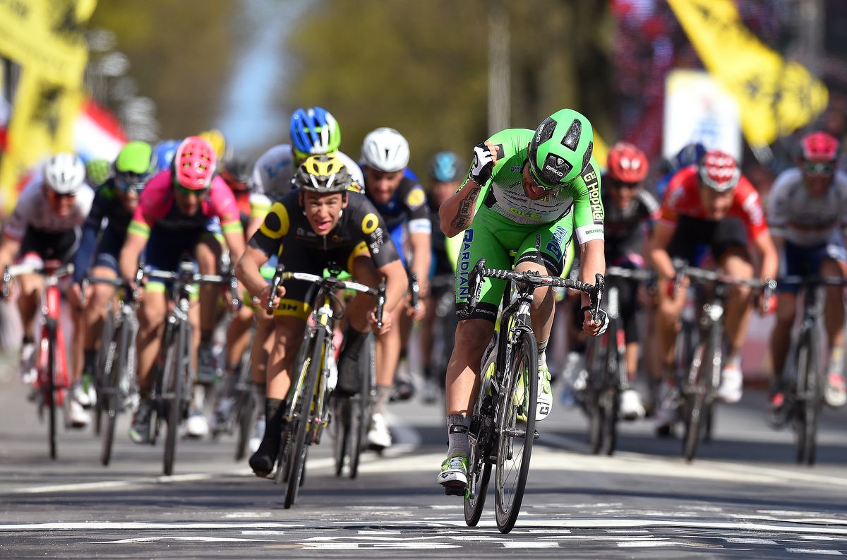 Sonny Colbrelli (Bardiani &ndash; CSF) unsure if he's disappointed of happy with third place
