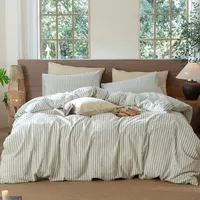 3. MooMee Linen Like Bed Set in Heathered Sage Green 3. MooMee Linen Like Bed Set in Heathered Sage Green
