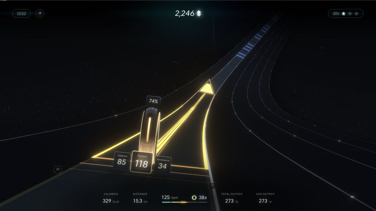 Peloton Lanebreak screenshot