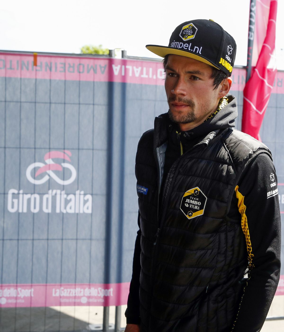 Primoz Roglic (Jumbo-Visma) before the Giro d'Italia