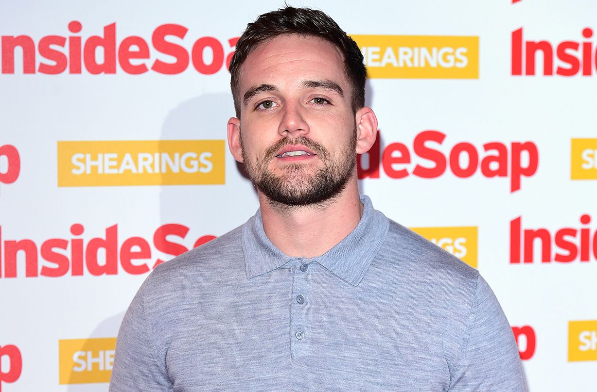 coronation street james burrows announces engagement