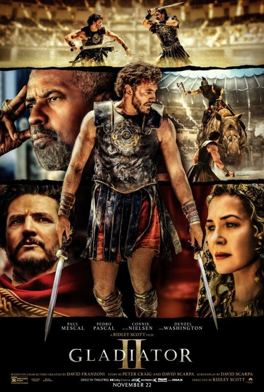 Gladiator 2 poster